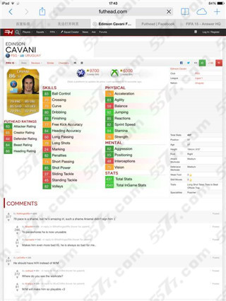 fifa15法甲前锋推荐_5577我机网