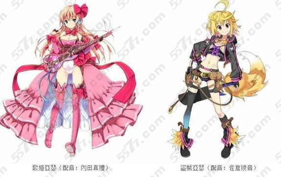 乖离性百万亚瑟王歌姬属性图鉴_5577我机网