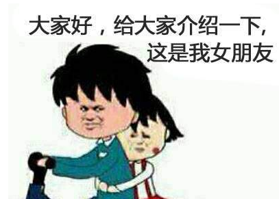 大家好表情我的女朋友这是表情包接着图片