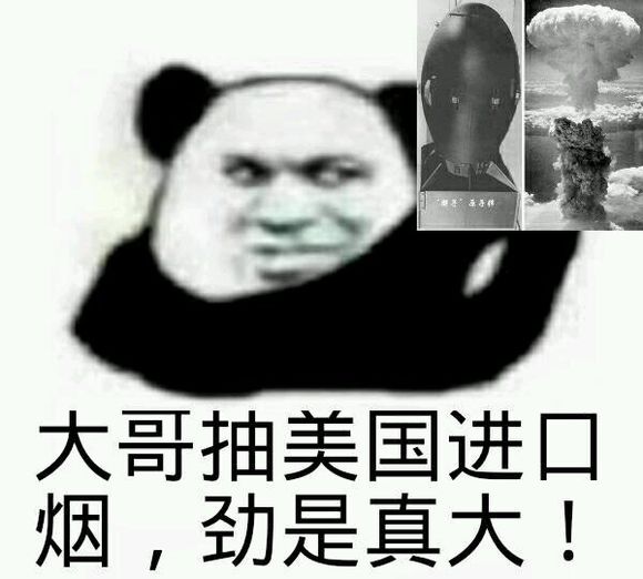 大哥抽烟表情包