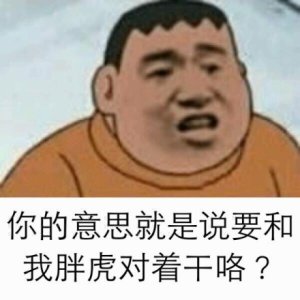 胖虎图片搞笑朱广表情包权表情图片