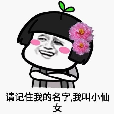 我是小表情不生气1仙女图财大表情包图片