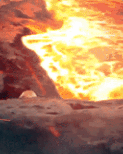 掉进火山岩浆视频特效app下载|女子掉进火山口