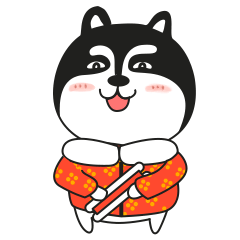 二哈微信拜年动态表情包