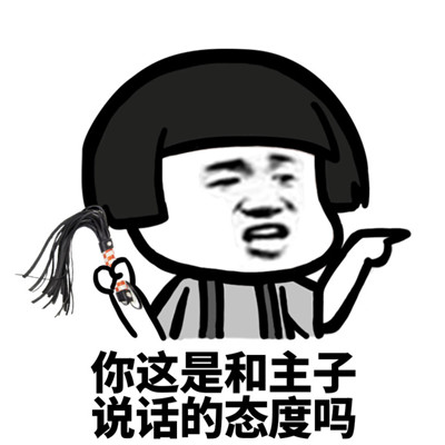 你这是和XX说话的态度吗表情包完整版