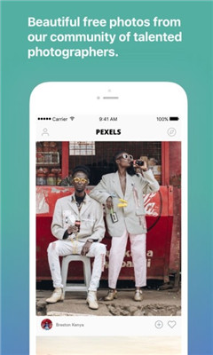 Pexels app