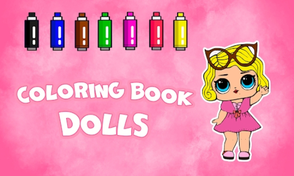 Coloring Book DollsϷ