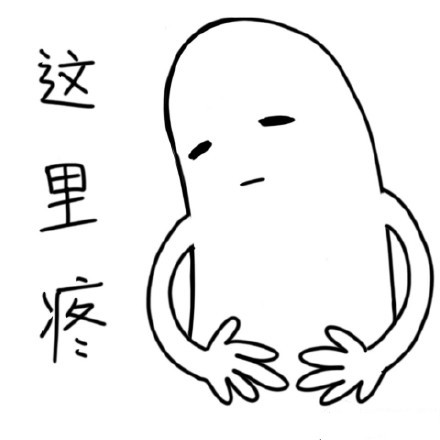 这里疼表情包完整版