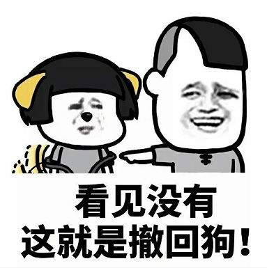 抖音撤回也没用我都看到了表情包