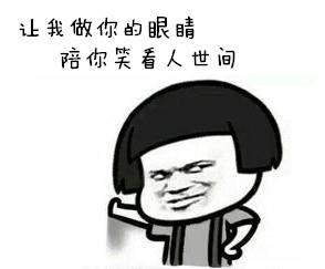 抖音让我做你的眼睛表情包