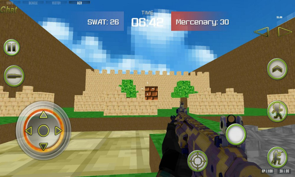 Advanced Blocky Combat SWATϷ