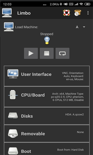 Limbo x86 PC Emulator(手机变电脑模拟器免费版)(图1)
