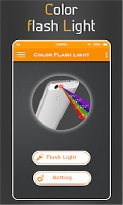 color flash light