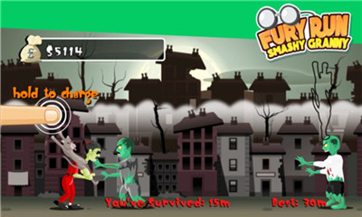 񱩱ܷ̰׿(Fury Run Smashy Granny)