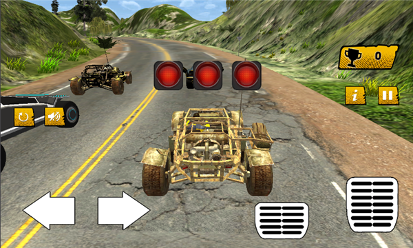 Offroad Dirt Race Buggy Car Racing׿