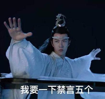 陈情令魏无羡表情包|陈情令蓝忘机表情包