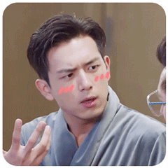 《亲爱的热爱的》里韩商言的扮演者李现的动态表情包,而李现也被粉丝