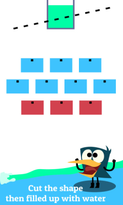 stupid bird cut puzzle game׿