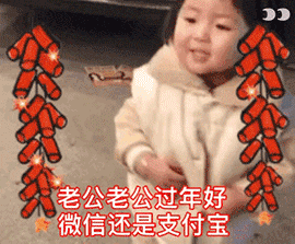 罗熙拜年表情包gif动图