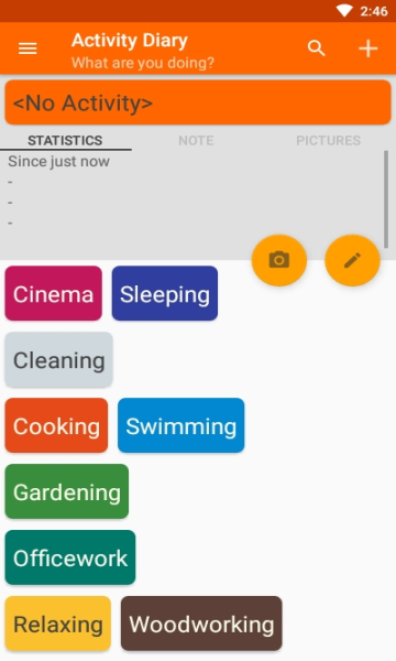 ��ռ�(Activity Diary)�ֻ���