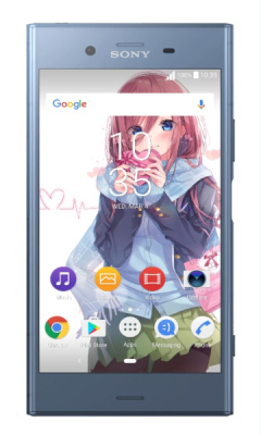 nakano miku xperia theme