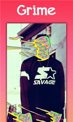 grime art photo editor app